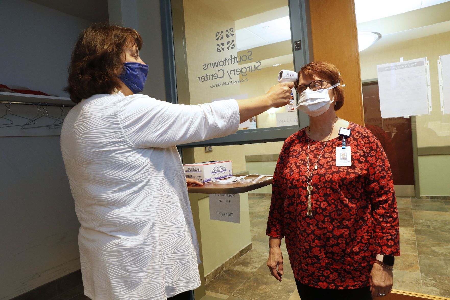 Outpatient clinic Covid-19 screenings